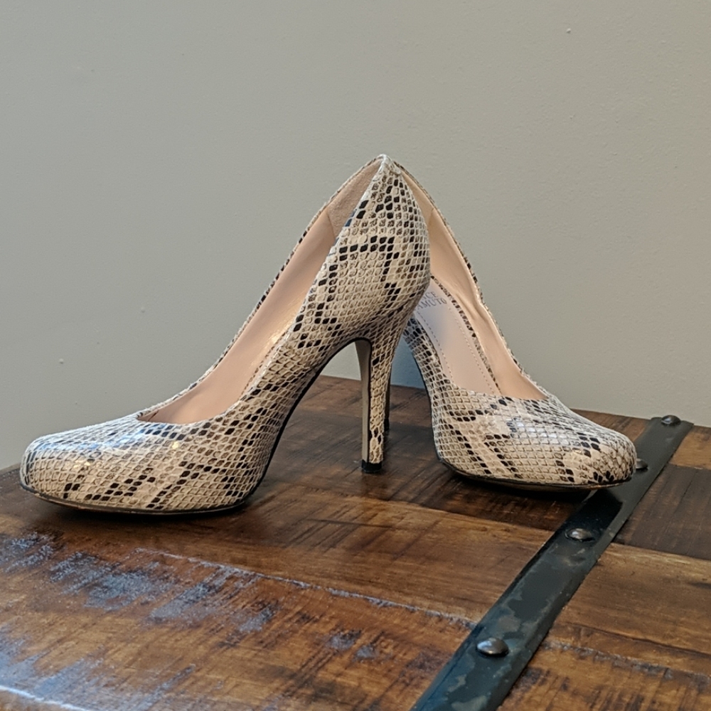 Vince Camuto Elanie Snake Pump
